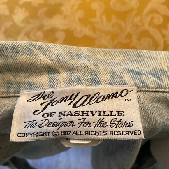 Tony Alamo Vintage Denim Jacket “Beverly Hills Edition”. Like New condition!